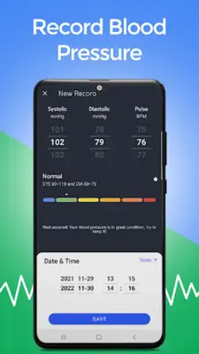 Blood Pressure android App screenshot 3